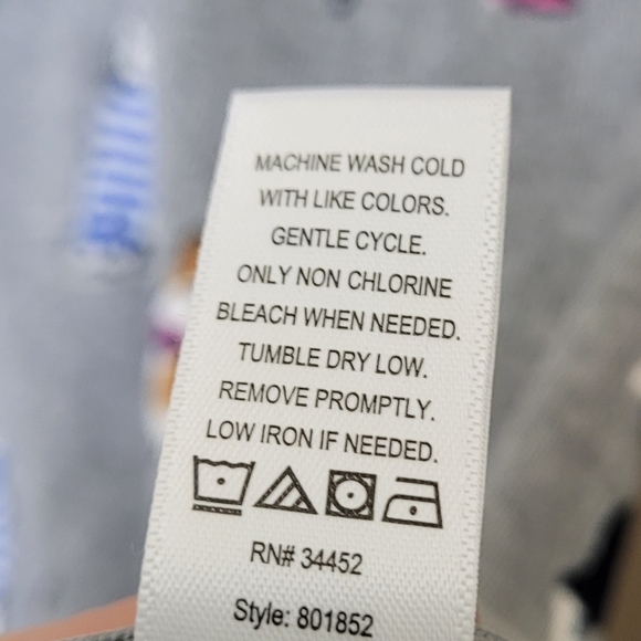 Cuddl Duds Dog Print Sleep Shirt Loungewear Pocket Henley Size M Comfort Code - Picture 10 of 10